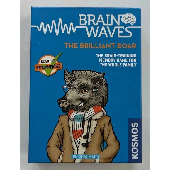 Brainwaves: The Brilliant Boar A Family Game - Picture 1 of 3